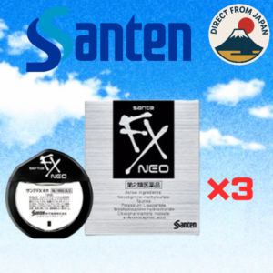 santen eye drops sante fx neo 3 packs set